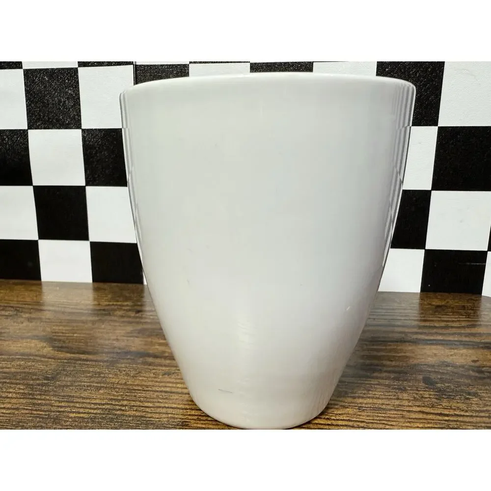 West Elm Porcelain Mugs 4” West Elm White Coffee Cups 12oz Set of 2